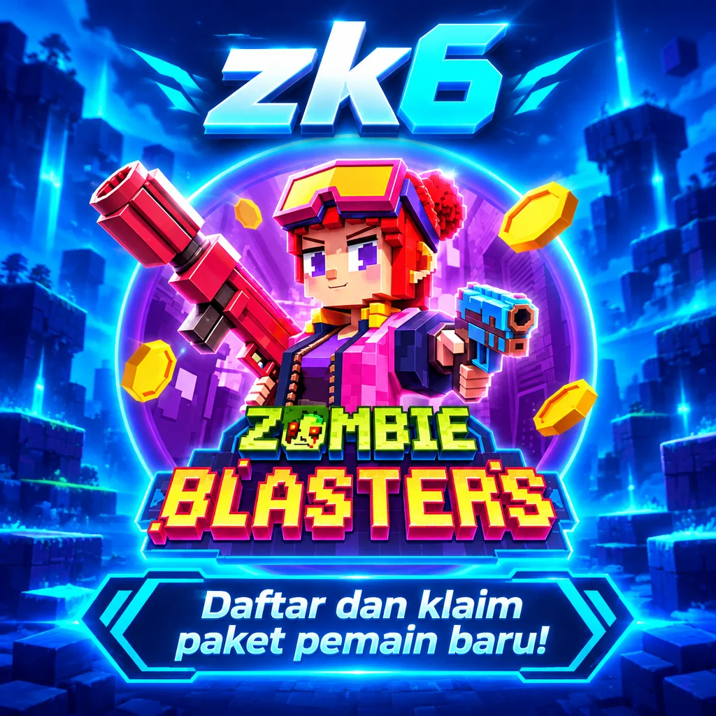zk6 · Zombie Blaster · Tampilan permainan